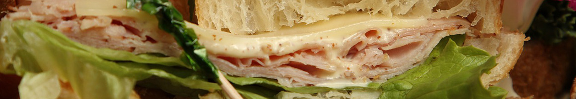 Eating American (New) Sandwich at The Wheelhouse restaurant in Brooklyn, NY.